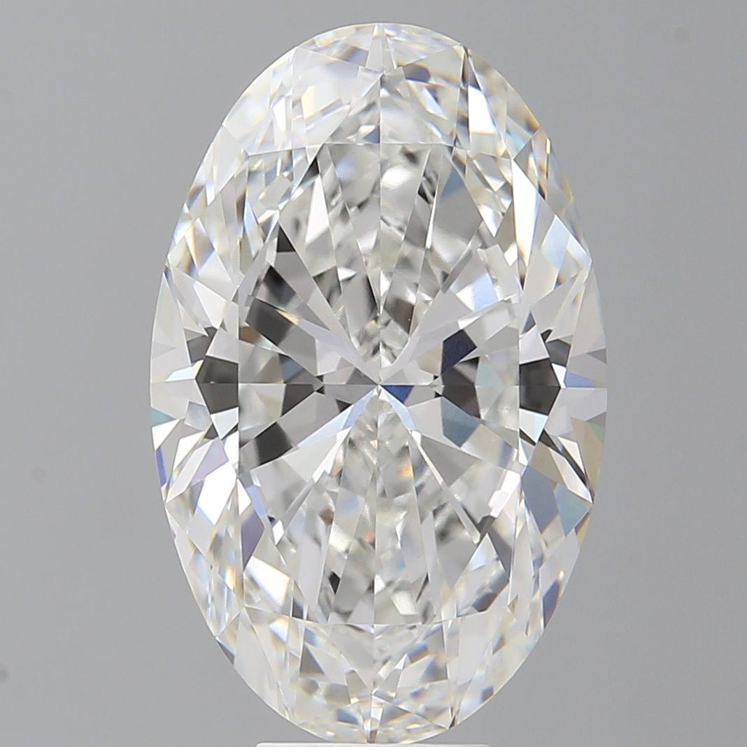 9.59 ct. oval Lab Grown Diamond front image