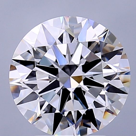 2.65 ct. round Lab Grown Diamond front image