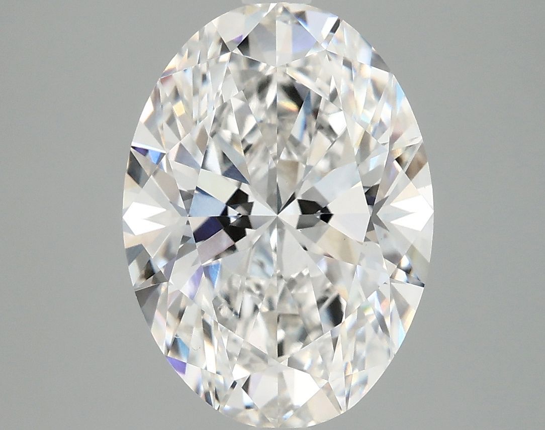 4.10 ct. oval Lab Grown Diamond front image