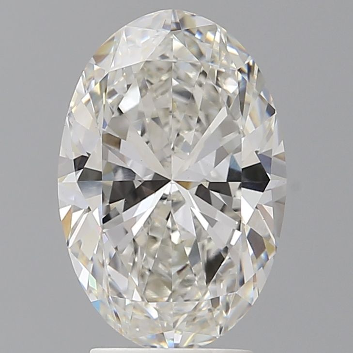 3.50 ct. oval Lab Grown Diamond front image