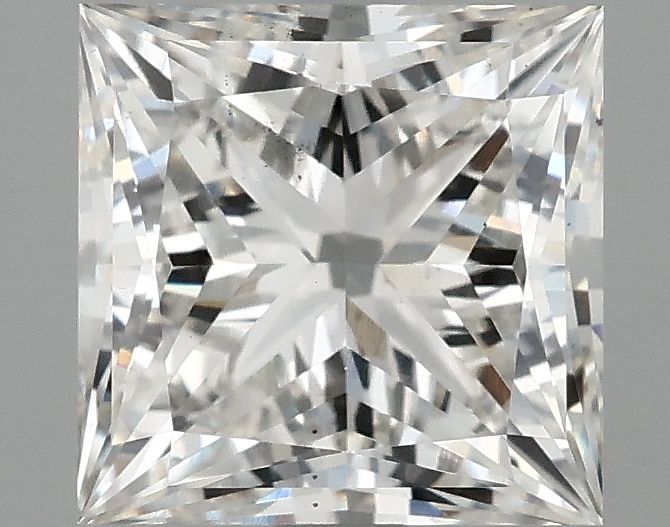 2.10 ct. princess Lab Grown Diamond front image