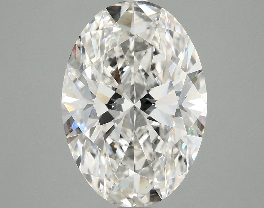 4.10 ct. oval Lab Grown Diamond front image