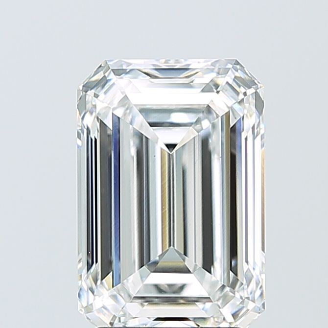 3.03 ct. emerald Lab Grown Diamond front image