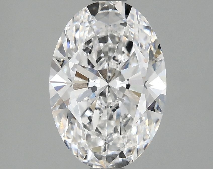 2.01 ct. oval Lab Grown Diamond front image