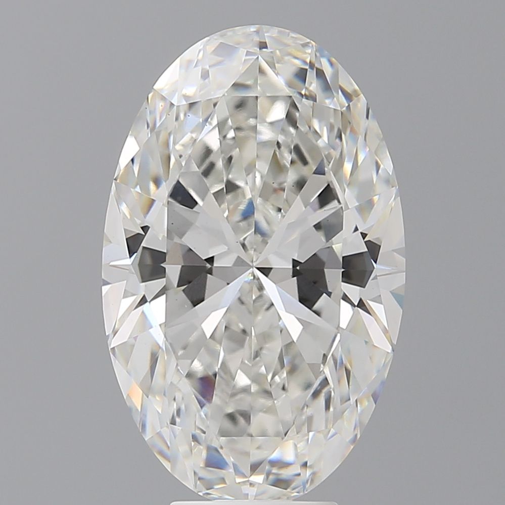 7.59 ct. oval Lab Grown Diamond front image