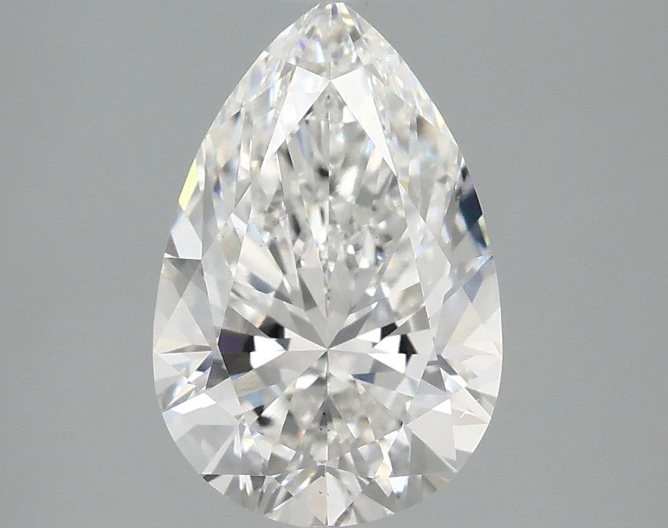 2.10 ct. pear Lab Grown Diamond front image