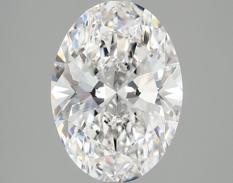 2.82 ct. oval Lab Grown Diamond front image