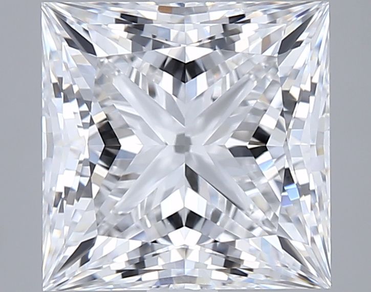 3.04 ct. princess Lab Grown Diamond front image