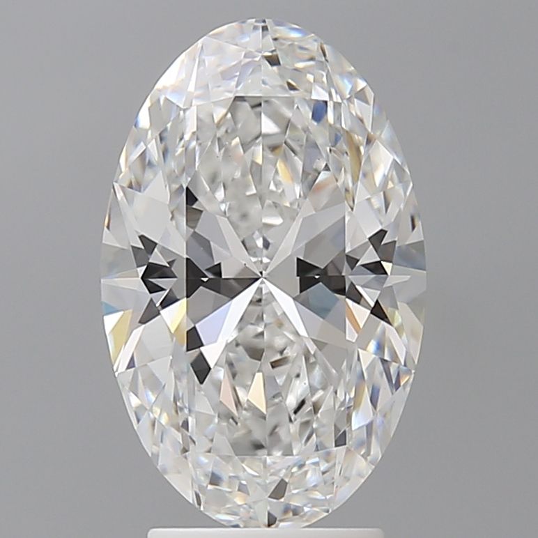 3.57 ct. oval Lab Grown Diamond front image