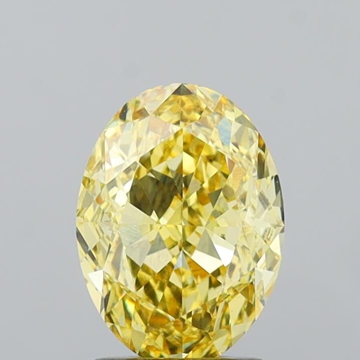 2.09 ct. oval Lab Grown Diamond front image