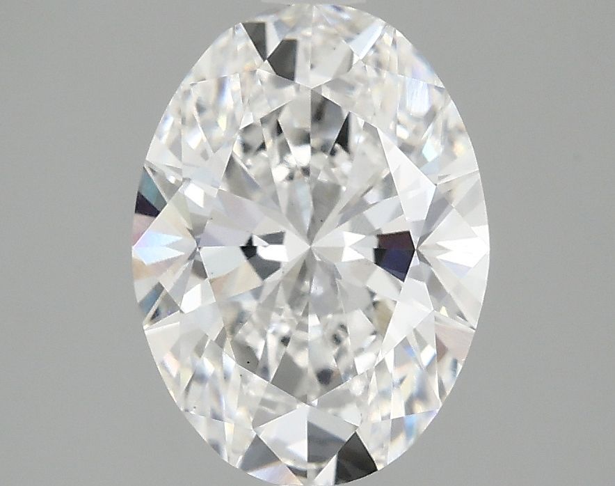 2.08 ct. oval Lab Grown Diamond front image