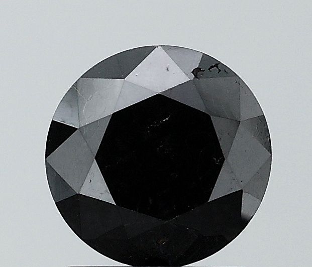 1.43 Carat Round Diamond Black SI1