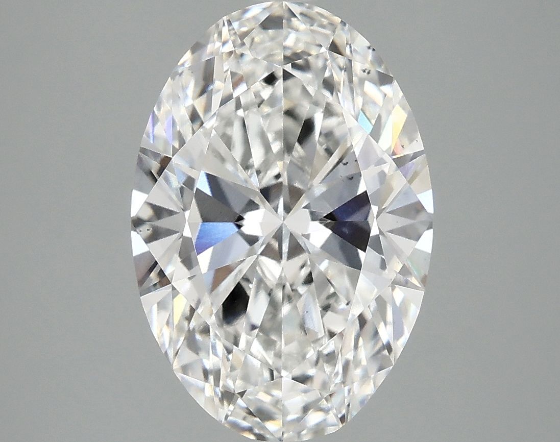 3.75 ct. oval Lab Grown Diamond front image