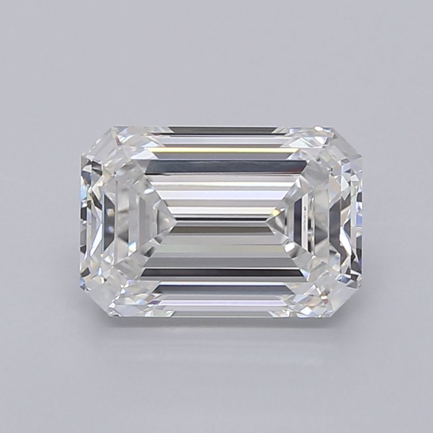 2.70 ct. emerald Lab Grown Diamond front image