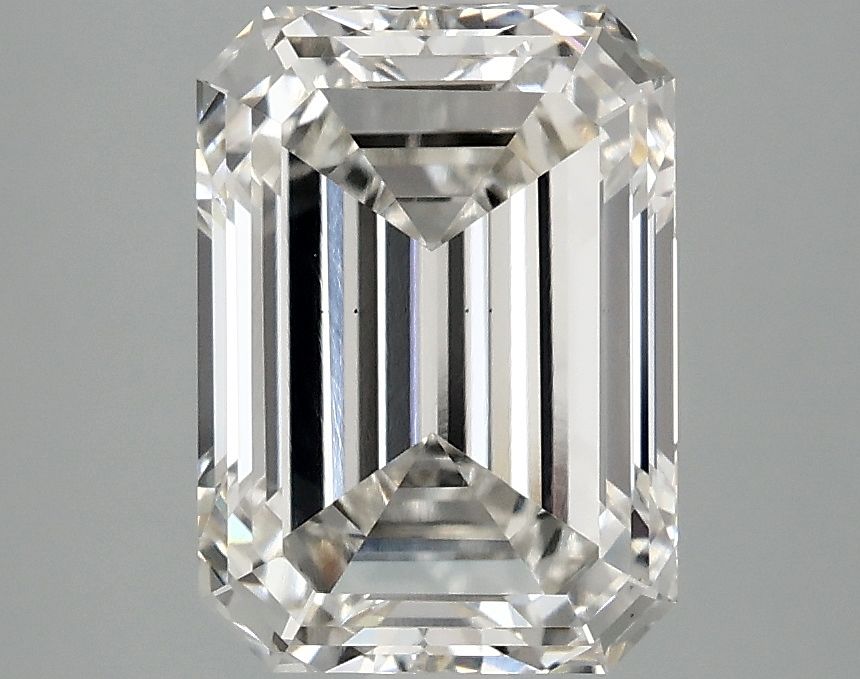 3.17 ct. emerald Lab Grown Diamond front image