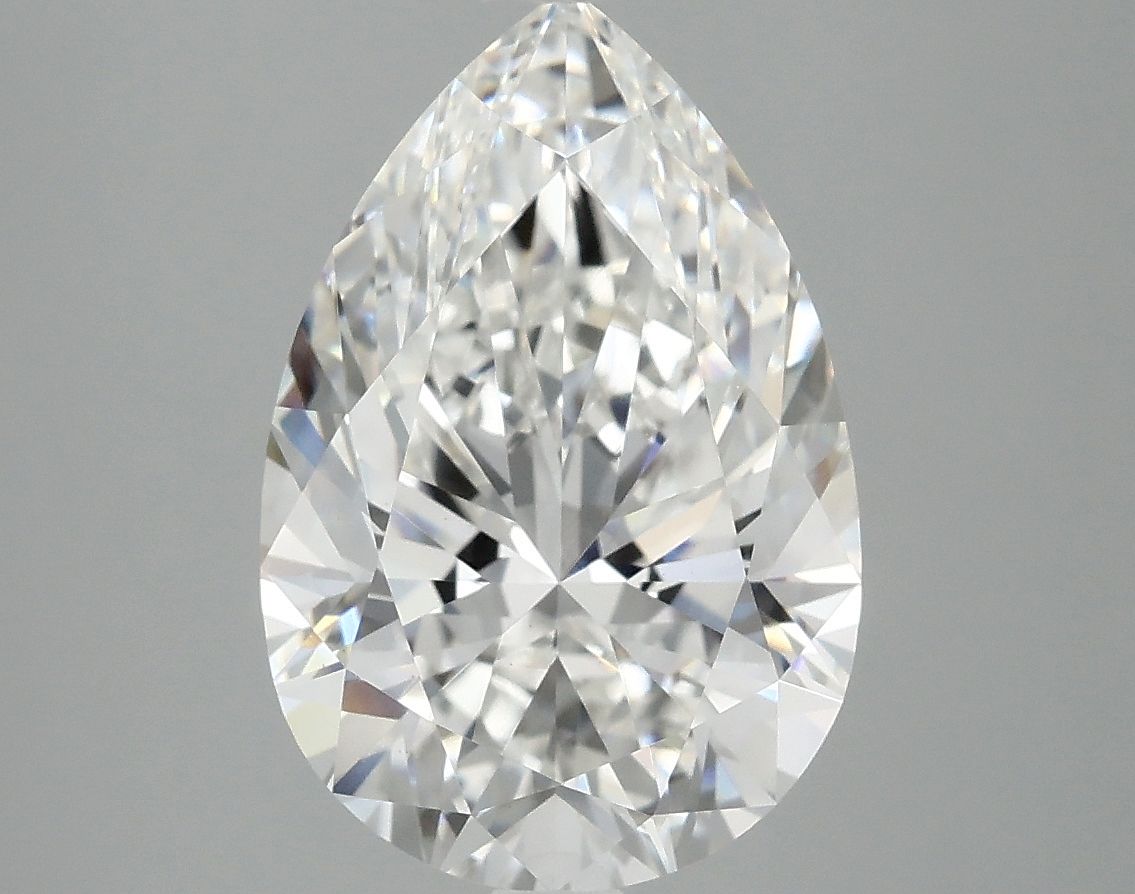 4.06 ct. pear Lab Grown Diamond front image