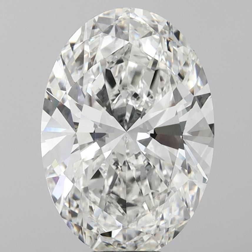 10.04 ct. oval Lab Grown Diamond front image