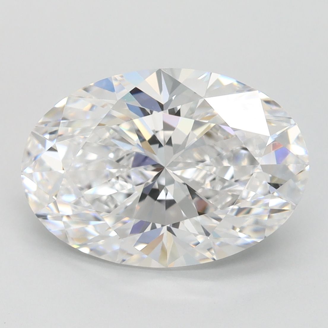 3.01 ct. oval Lab Grown Diamond front image