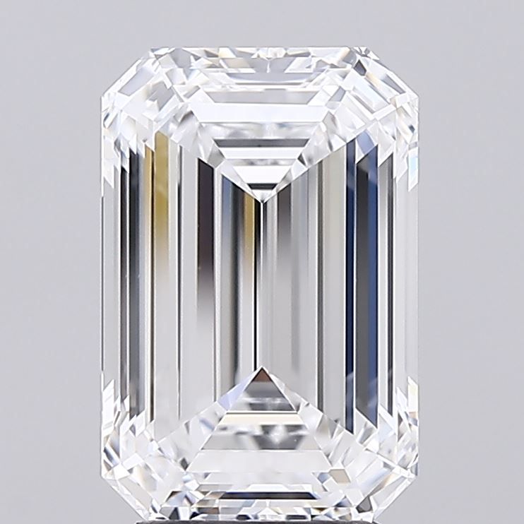3.57 ct. emerald Lab Grown Diamond front image