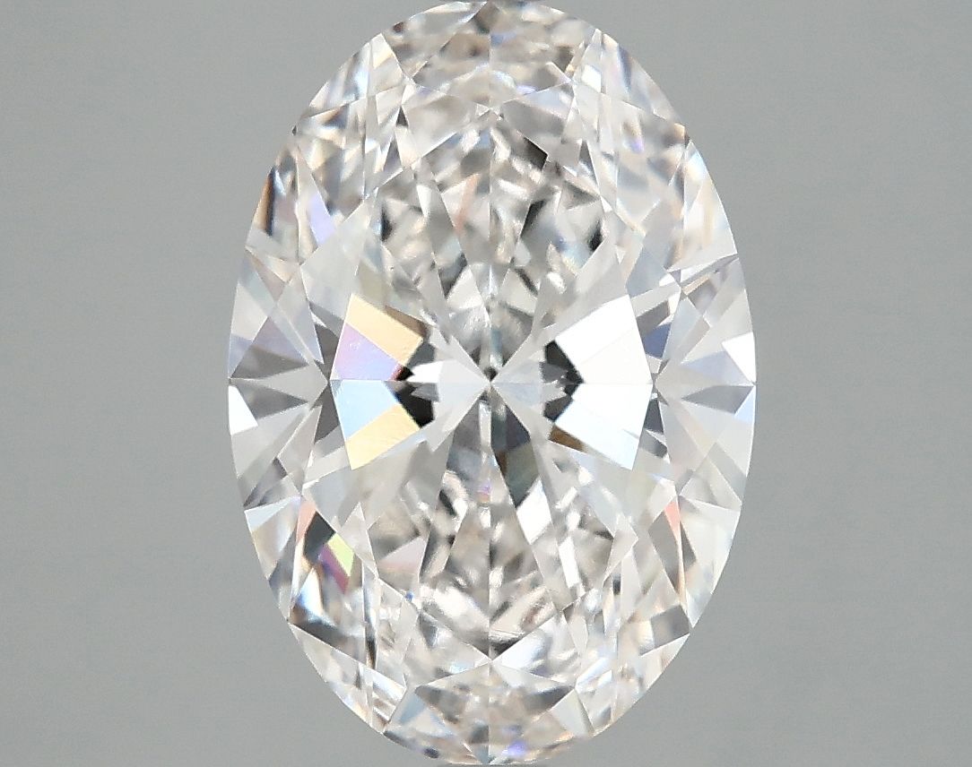 3.96 ct. oval Lab Grown Diamond front image