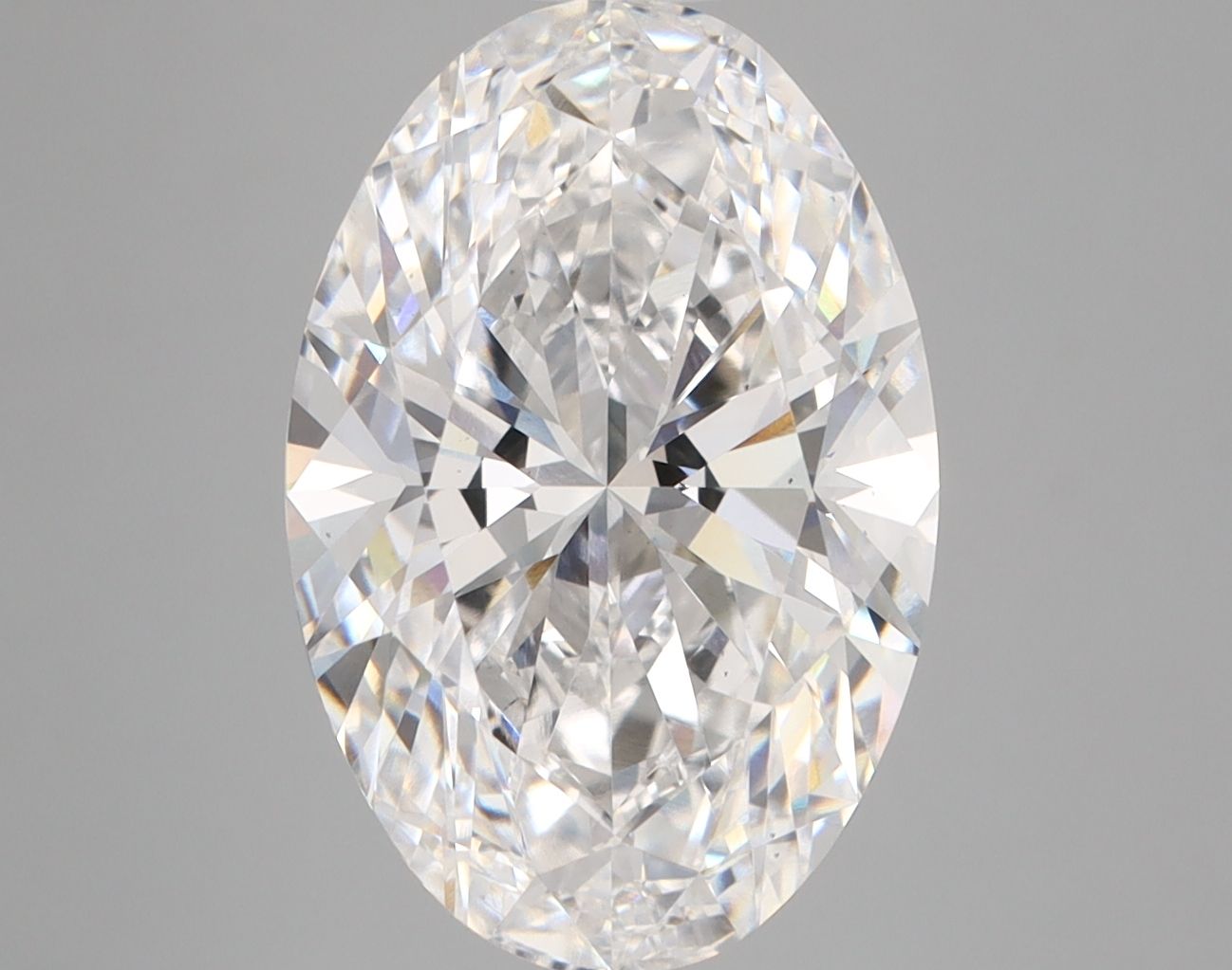 5.10 ct. oval Lab Grown Diamond front image