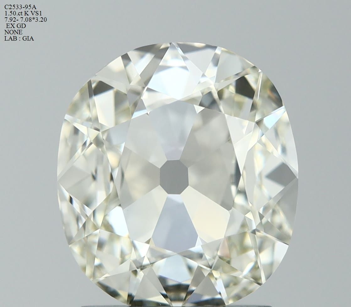1.5 ct Old miner Diamond