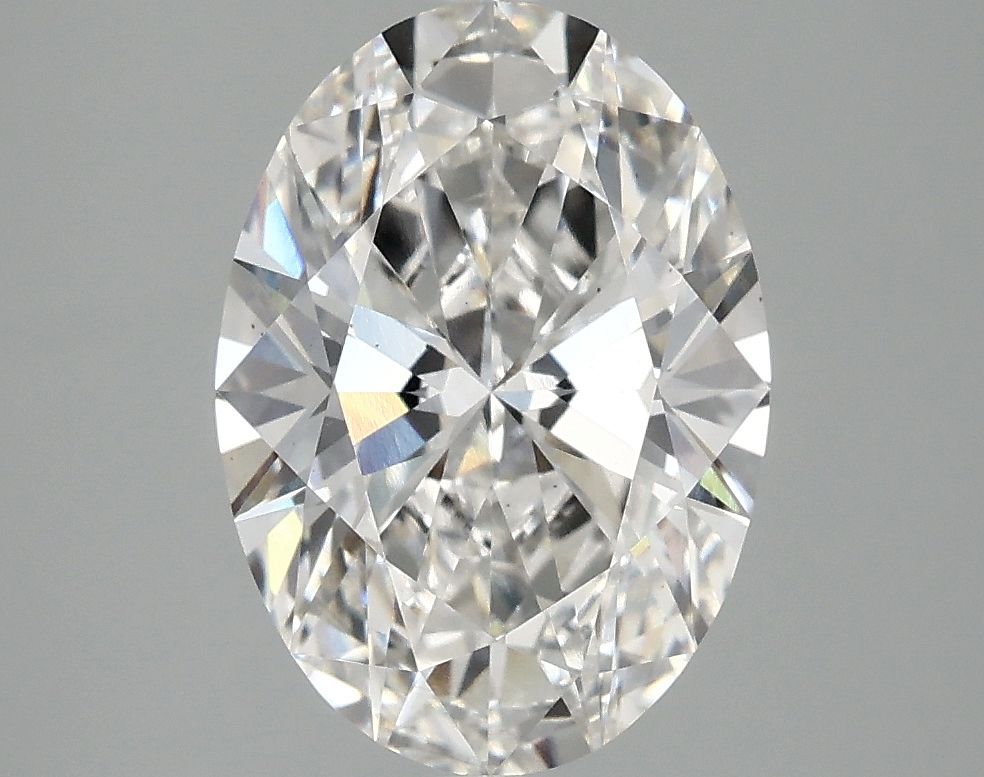 2.77 ct. oval Lab Grown Diamond front image