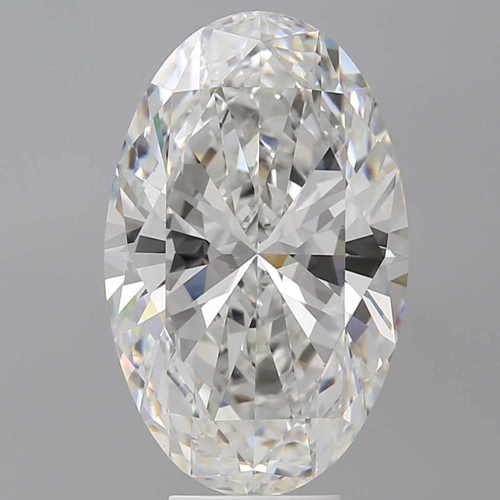 7.05 ct. oval Lab Grown Diamond front image