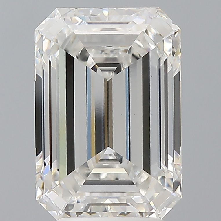 4.10 ct. emerald Lab Grown Diamond front image