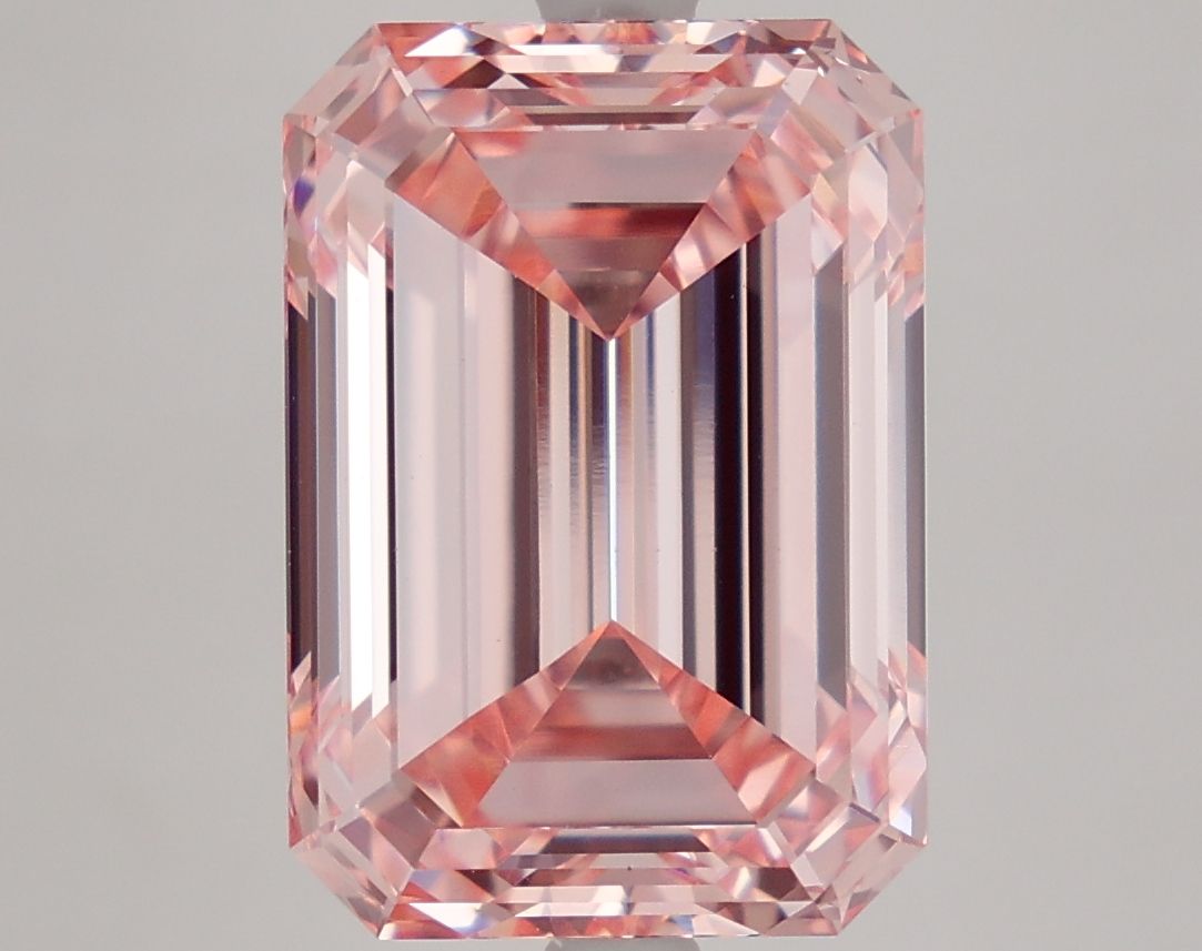 7.25 ct. emerald Lab Grown Diamond front image