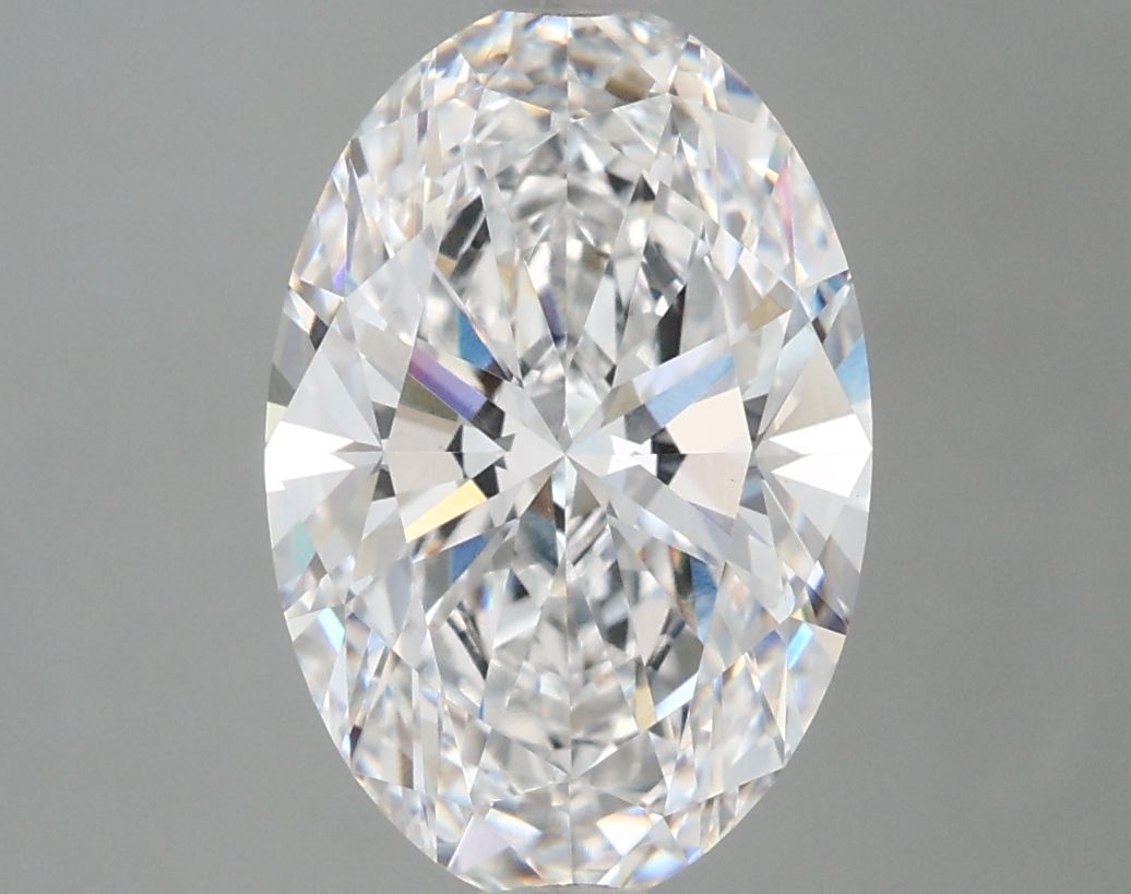 3.41 ct. oval Lab Grown Diamond front image