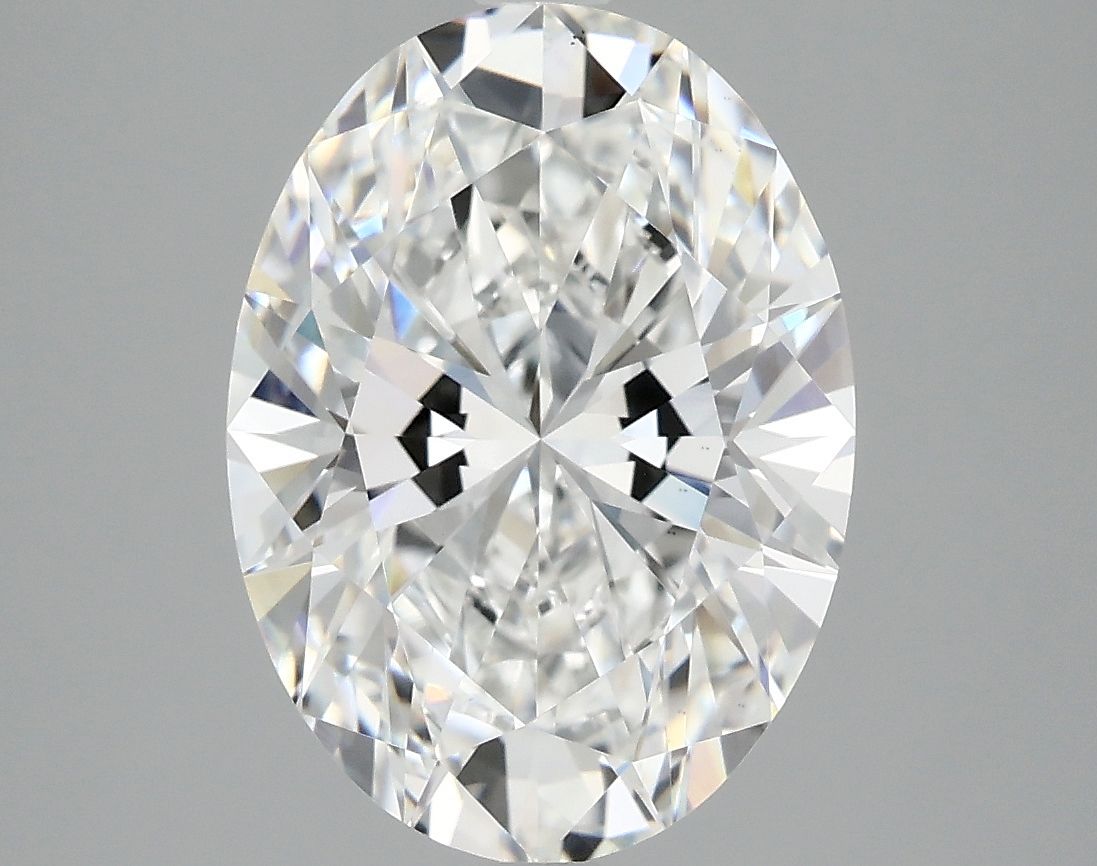 4.09 ct. oval Lab Grown Diamond front image