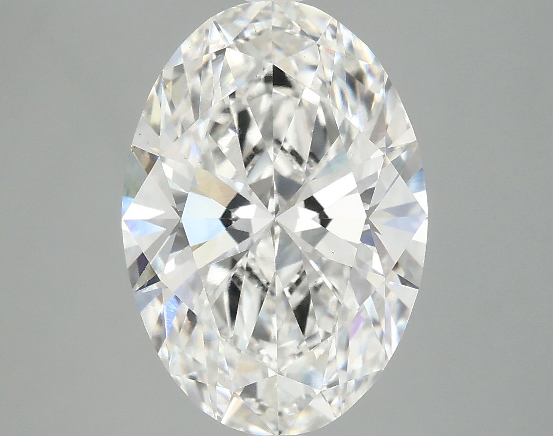 4.08 ct. oval Lab Grown Diamond front image