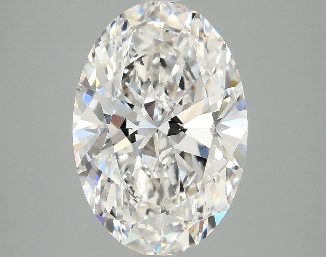 3.92 ct. oval Lab Grown Diamond front image