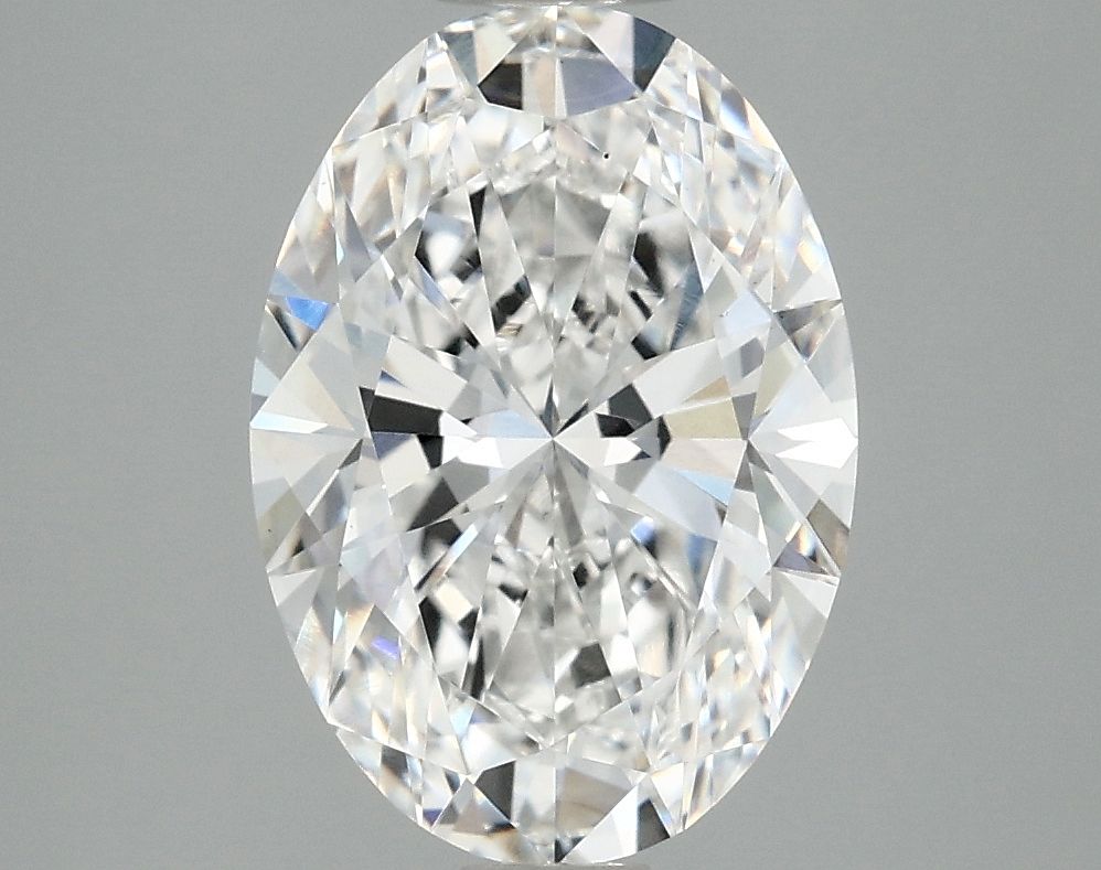 3.08 ct. oval Lab Grown Diamond front image