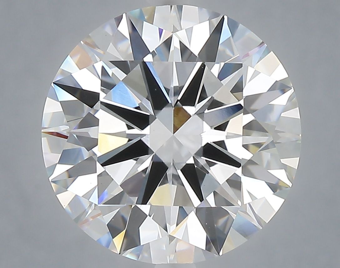 6.02 ct. round Lab Grown Diamond front image
