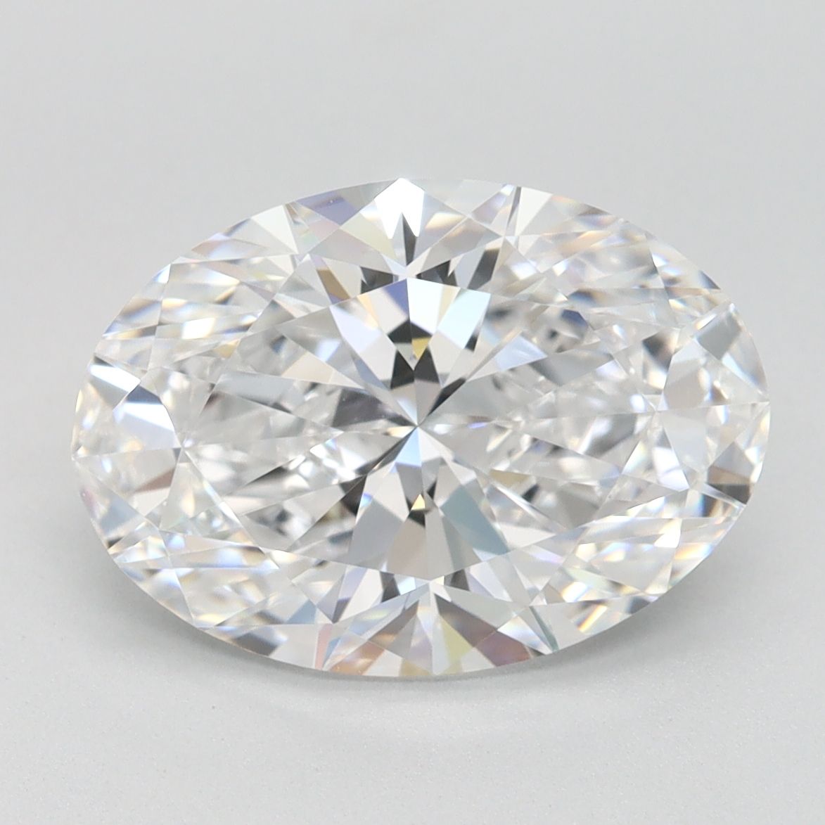 3.22 ct. oval Lab Grown Diamond front image