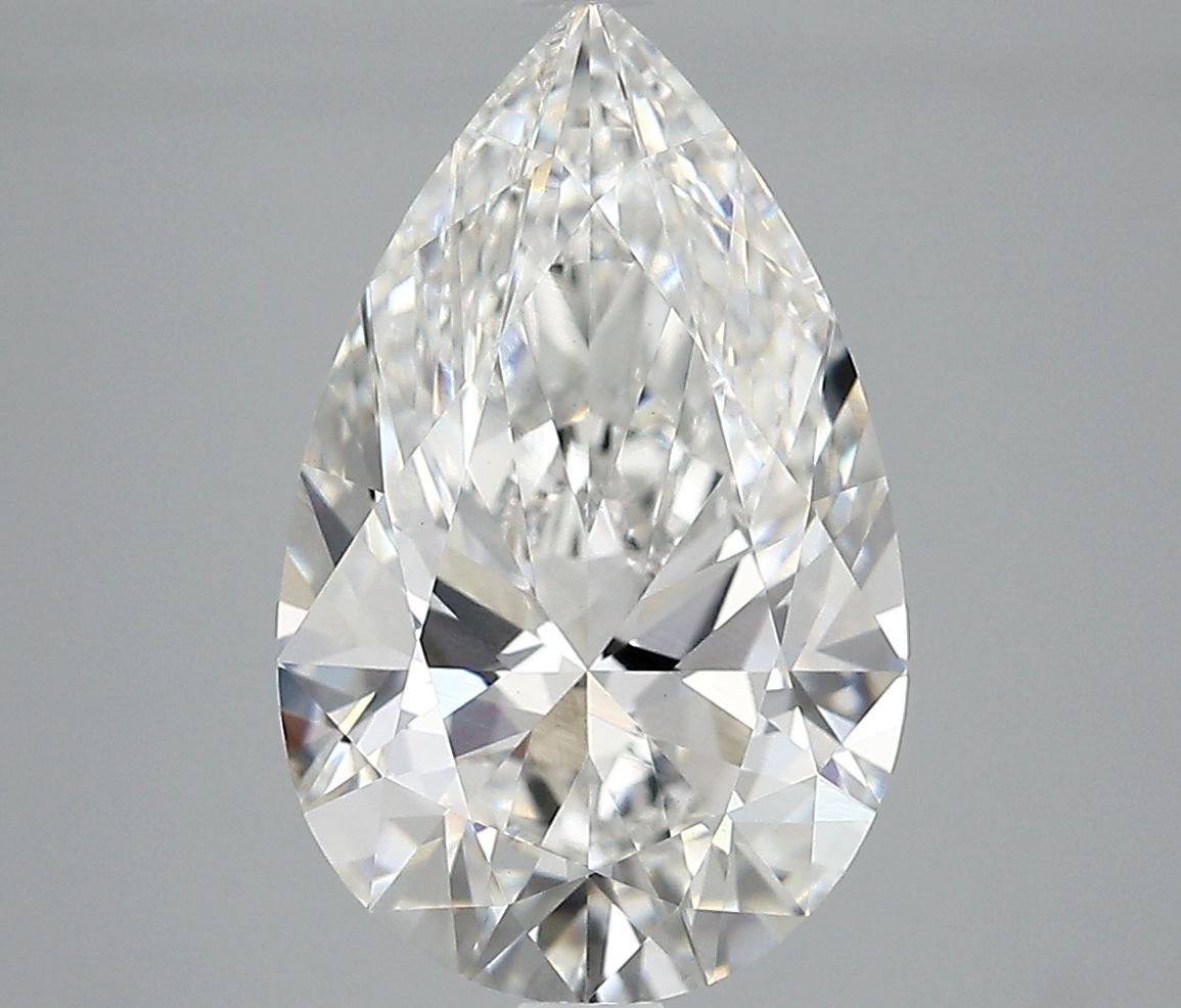 4.02 ct. pear Lab Grown Diamond front image