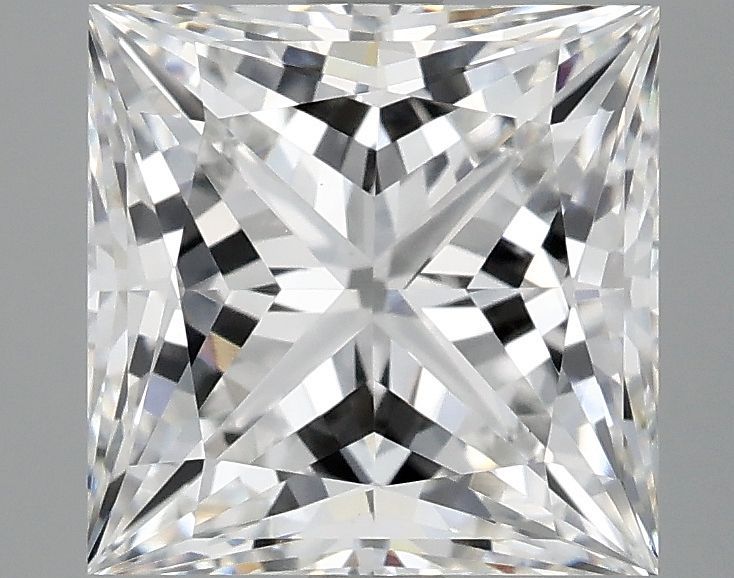 3.58 ct. princess Lab Grown Diamond front image