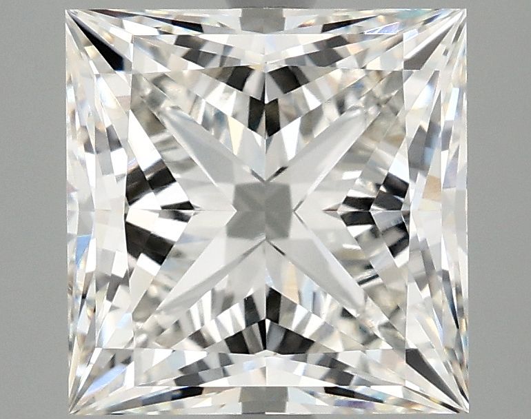 4.14 ct. princess Lab Grown Diamond front image