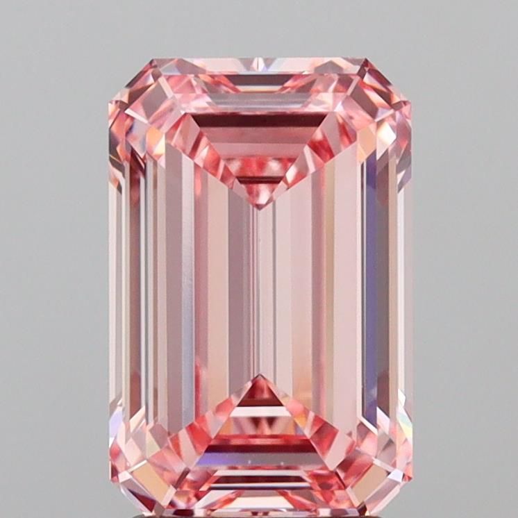 2.55 ct. emerald Lab Grown Diamond front image
