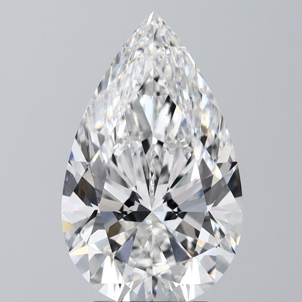 4.03 ct. pear Lab Grown Diamond front image