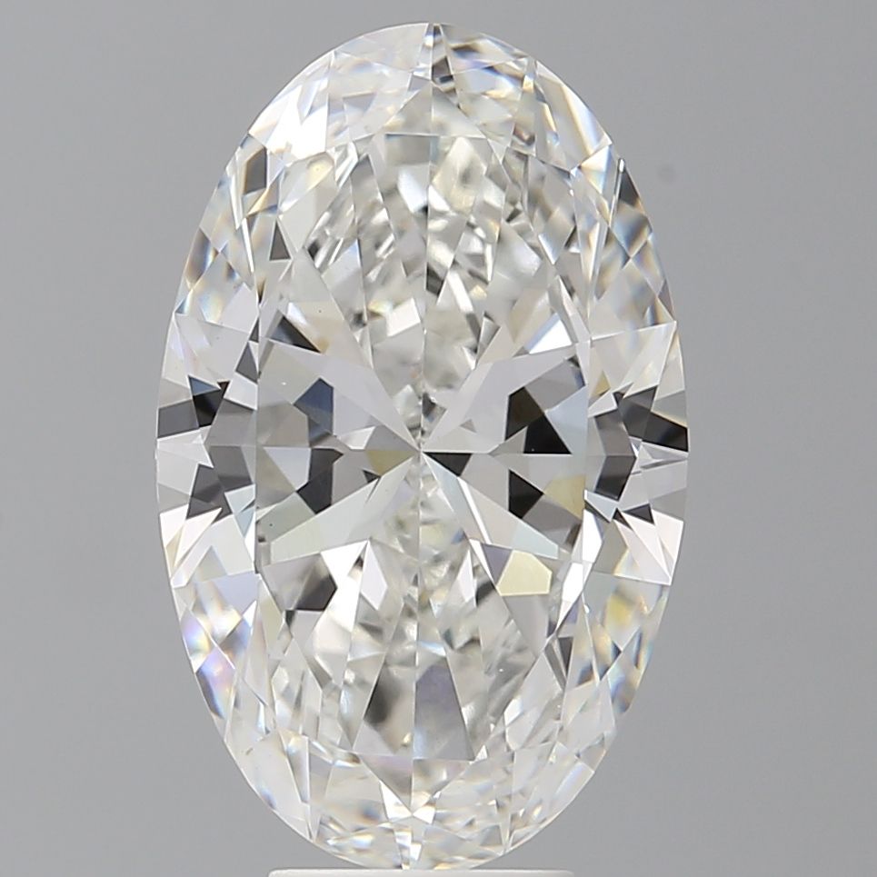 6.52 ct. oval Lab Grown Diamond front image