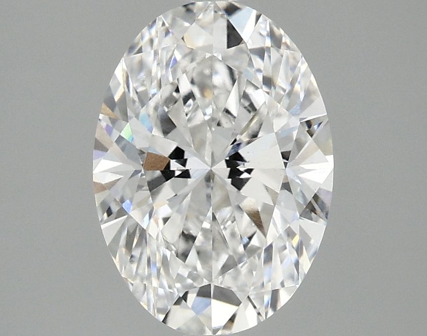2.08 ct. oval Lab Grown Diamond front image