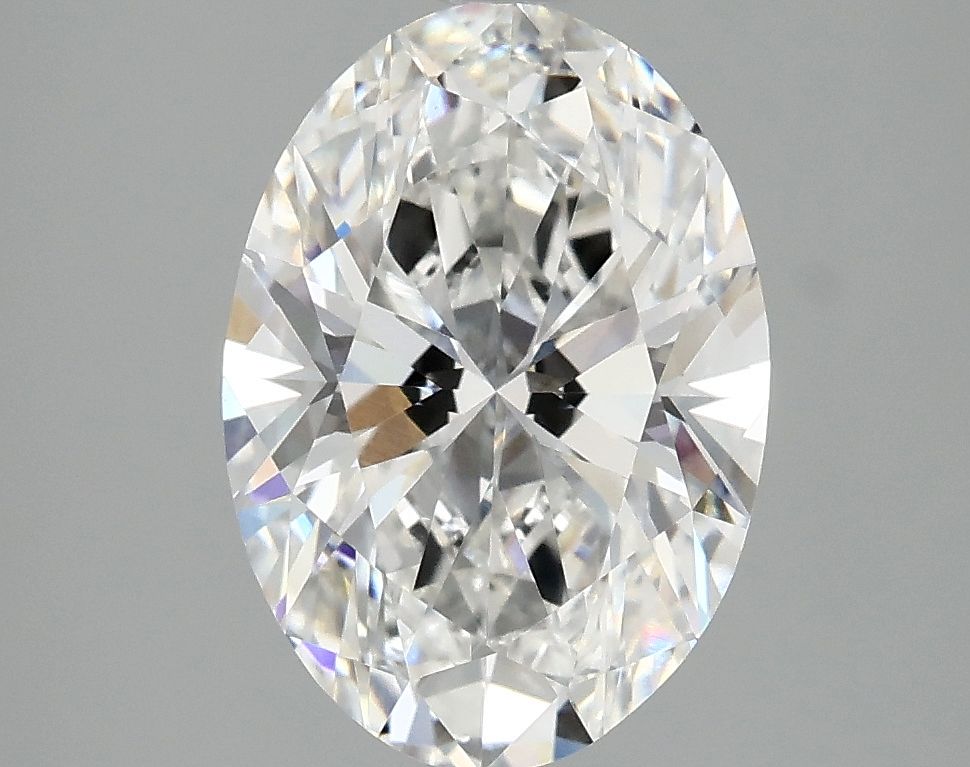 2.85 ct. oval Lab Grown Diamond front image