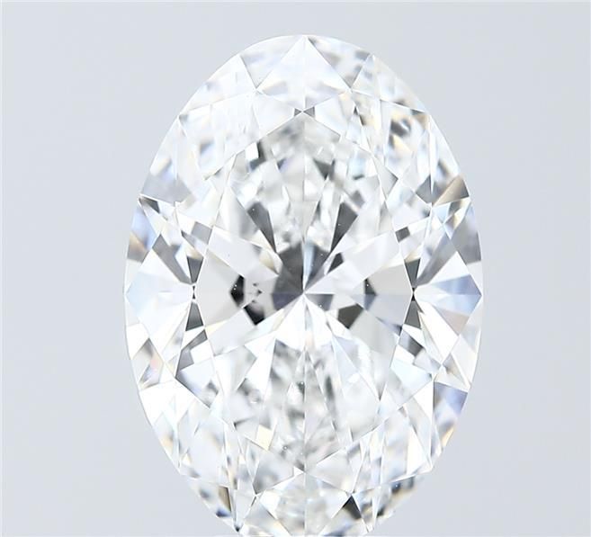 6.05 ct. oval Lab Grown Diamond front image