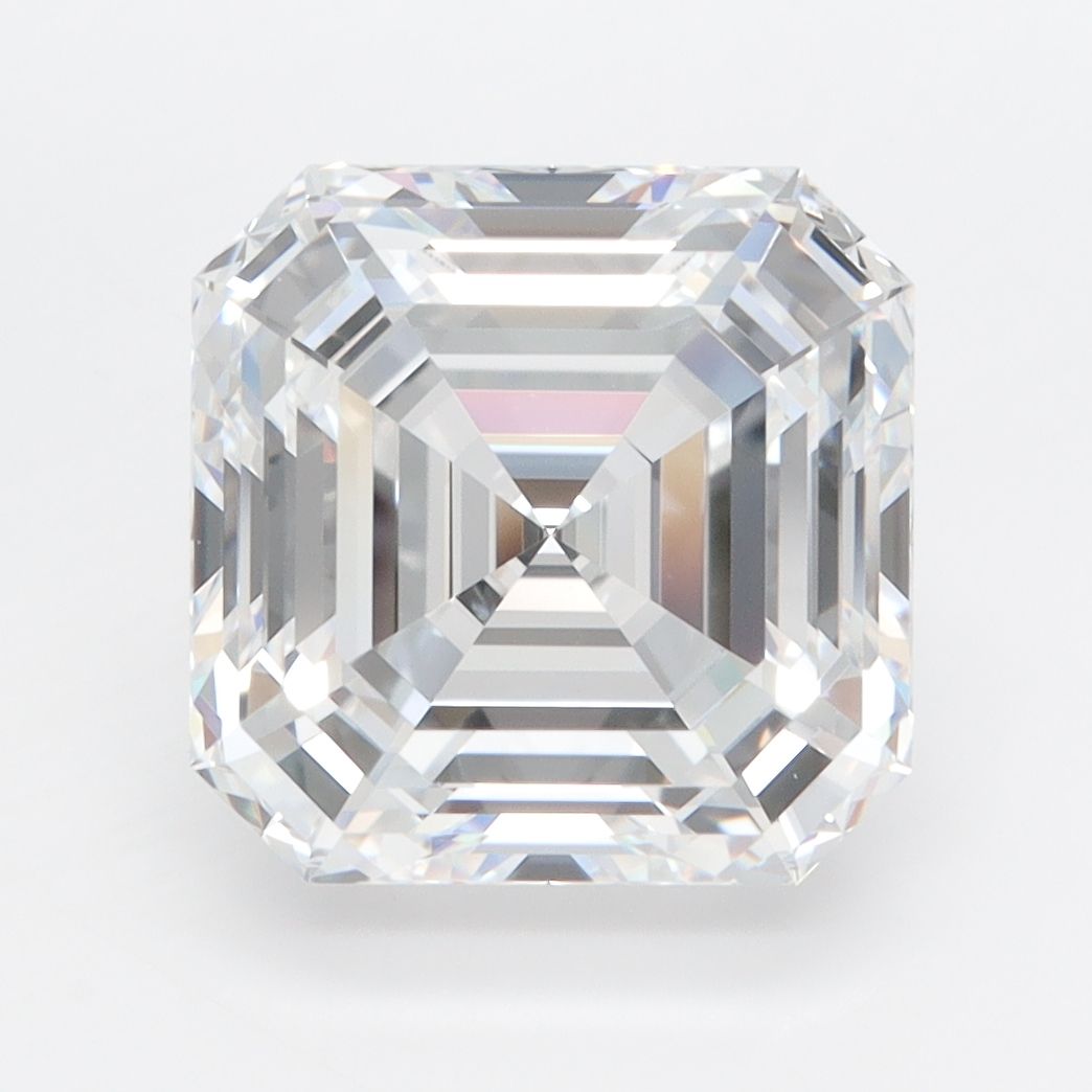 Diament LG asscher, 4.88 ct, D, IF