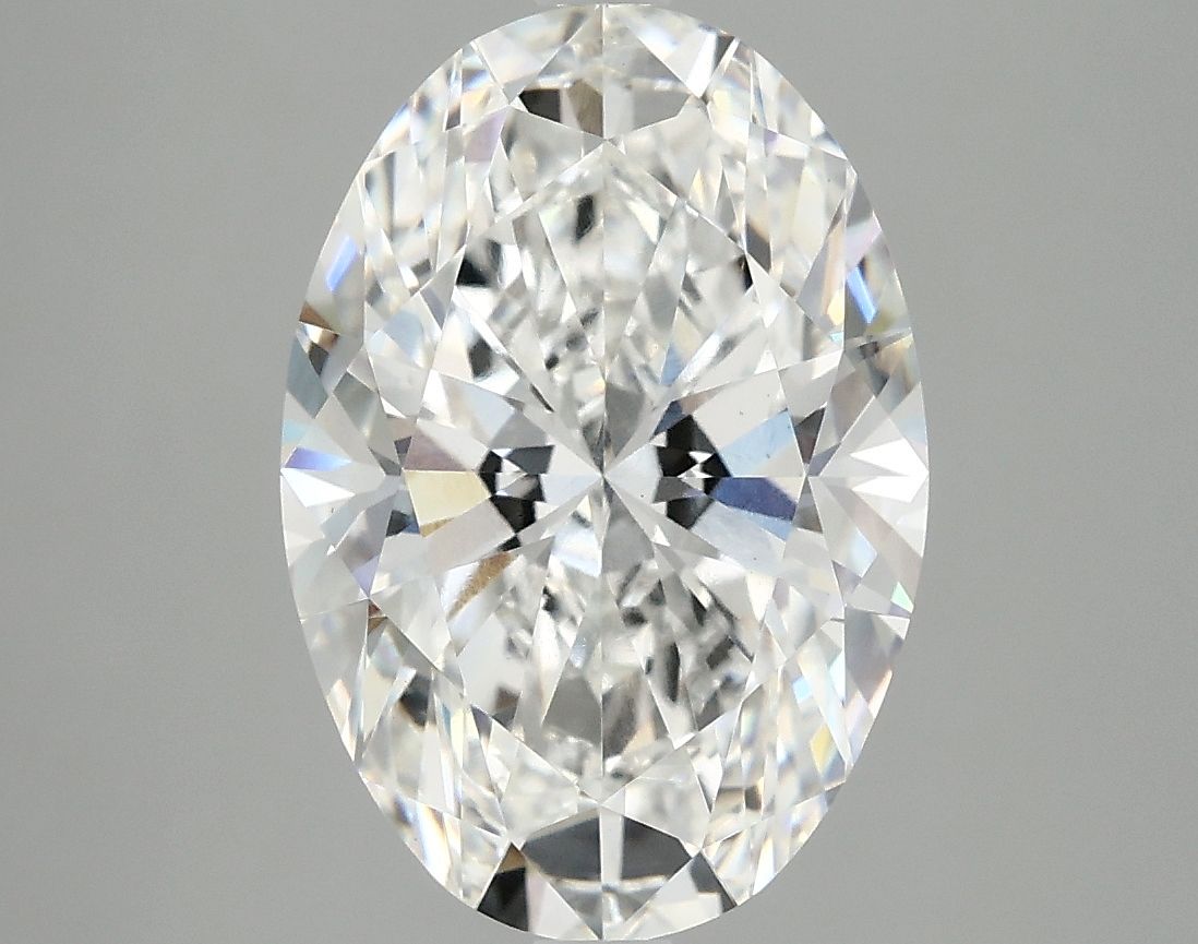 3.92 ct. oval Lab Grown Diamond front image