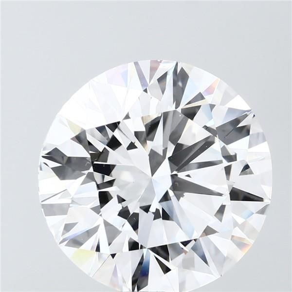 8.02 ct. round Lab Grown Diamond front image