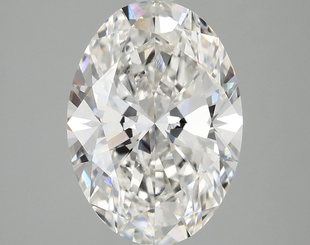 3.90 ct. oval Lab Grown Diamond front image
